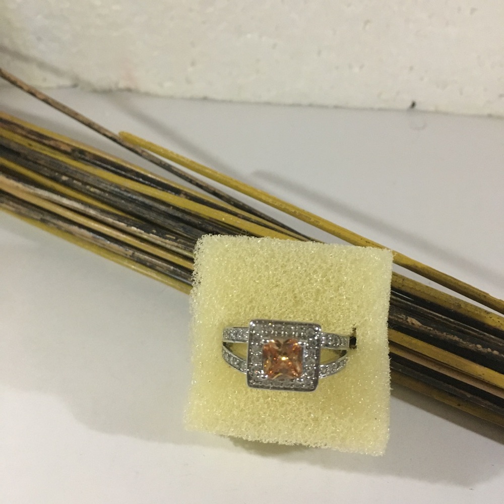 CITRINE RING SIZE 9 - Picture 2 of 6